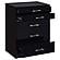 Danbury 3-Drawer Makeup Vanity and Stool Set Black High Gloss by Coaster