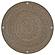 Halden Round Woven Seagrass Accent Side Table Light Brown by Coaster