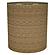Halden Round Woven Seagrass Accent Side Table Light Brown by Coaster