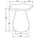 Perth 17-inch Side Table w/Cloud-Shaped Top Off White by Coaster