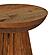 Aureo Round Solid Wood Accent Side Table Wild Honey by Coaster