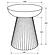 Aureo Round Solid Wood Accent Side Table Wild Honey by Coaster