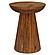 Aureo Round Solid Wood Accent Side Table Wild Honey by Coaster