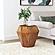 Jacinto Octagonal Solid Mango Wood Side Table Natural Brown by Coaster