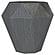 Jacinto Octagonal Solid Mango Wood Side Table Grey by Coaster