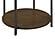 Noemie Round Marble Top Accent Side Table White and Gunmetal by Coaster
