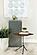 Heitor Square Wood Top Accent Side Table Dark Brown by Coaster