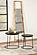 Loannis 2-piece Round Mango Wood Nesting Table Matte Black by Coaster