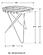 Xenia Round Bone Inlay Accent Side Table White and Gold by Coaster
