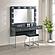 Afshan Upholstered Square Padded Cushion Vanity Stool by Coaster