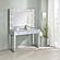 Umbridge 3-drawer Vanity w/Lighting Chrome and White by Coaster