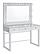 Umbridge 3-drawer Vanity w/Lighting Chrome and White by Coaster