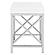 Eliza 2-piece Vanity Set w/Hollywood Lighting White and Chrome by Coaster