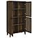 Elouise 4-door Engineered Wood Tall Accent Cabinet Dark Pine by Coaster