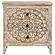 Mariska 3-drawer Wooden Accent Cabinet White Distressed by Coaster