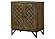 Zaria 2-door Wooden Accent Cabinet Brown by Coaster