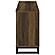 Ryatt 4-door Engineered Wood Accent Cabinet Dark Pine by Coaster