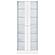 Cabra Display Case Curio Cabinet w/Glass Shelves and LED Lighting White High Gloss by Coaster