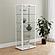 Aero 5-shelf Display Curio Cabinet w/LED Lighting White by Coaster