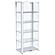 Aero 5-shelf Display Curio Cabinet w/LED Lighting White by Coaster