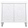 Cardella 2-Door Mandala Accent Cabinet Distressed White by Coaster