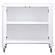 Cardella 2-Door Mandala Accent Cabinet Distressed White by Coaster