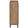 Teller 2-Door Shoe Storage Cabinet Natural Oak by Coaster
