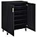 Brixton 2-Door Entryway Shoe Storage Cabinets Black by Coaster