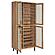 Teller 80-inch 4-Door Tall Shoe Storage Cabinet Natural Oak by Coaster