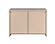 Enoch 2-door Accent Cabinet Grey Driftwood by Coaster