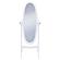 Foyet Oval Cheval Mirror White by Coaster