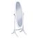 Foyet Oval Cheval Mirror White by Coaster