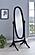 Foyet Oval Cheval Mirror Black by Coaster