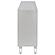 Leticia 3-drawer Accent Cabinet Silver by Coaster