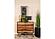 Zara 2-door Accent Cabinet Black Walnut and Gold by Coaster