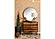 Zara 2-door Accent Cabinet Black Walnut and Gold by Coaster