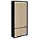 Hawthorne 4-Shelf Glass Door Cabinet w/Drawers Black by Coaster