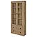 Hawthorne 4-Shelf Glass Door Tall Cabinet w/Drawers Mango by Coaster