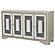 Toula 4-door Accent Cabinet Smoke and Champagne by Coaster