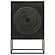 Jenna 2-door Accent Cabinet Black by Coaster