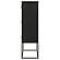 Jenna 2-door Accent Cabinet Black by Coaster