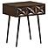 Ezra 1-drawer Rectangular Accent Side Table Coffee Brown by Coaster