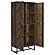 Carolyn 2-Door Engineered Wood Tall Accent Cabinet Rustic Oak by Coaster
