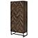 Carolyn 2-Door Engineered Wood Tall Accent Cabinet Rustic Oak by Coaster