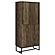 Carolyn 2-Door Engineered Wood Tall Accent Cabinet Rustic Oak by Coaster