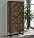 Carolyn 2-Door Engineered Wood Tall Accent Cabinet Rustic Oak by Coaster