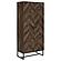 Carolyn 2-Door Engineered Wood Tall Accent Cabinet Rustic Oak by Coaster
