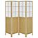 Edwards 4-Panel Room Divider Folding Shoji Screen Natural by Coaster