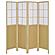 Edwards 4-Panel Room Divider Folding Shoji Screen Natural by Coaster