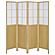 Edwards 4-Panel Room Divider Folding Shoji Screen Natural by Coaster